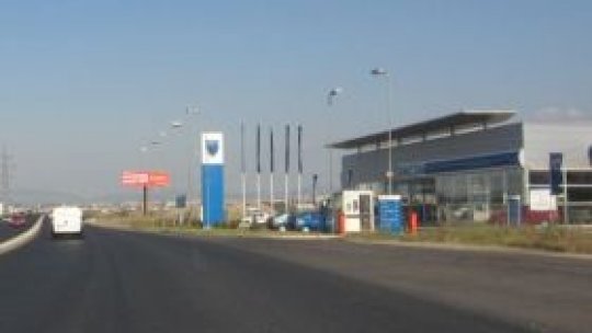 Jaf la un showroom auto din Braşov