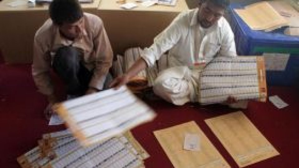Continuă numărătoarea voturilor în Afganistan
