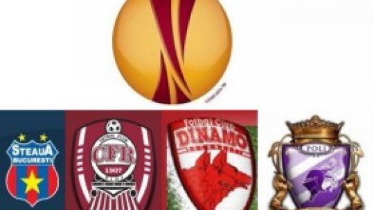Steaua-Sheriff Tiraspol, Dinamo-Galatasaray, Cluj-PSV, Timişoara-Ajax