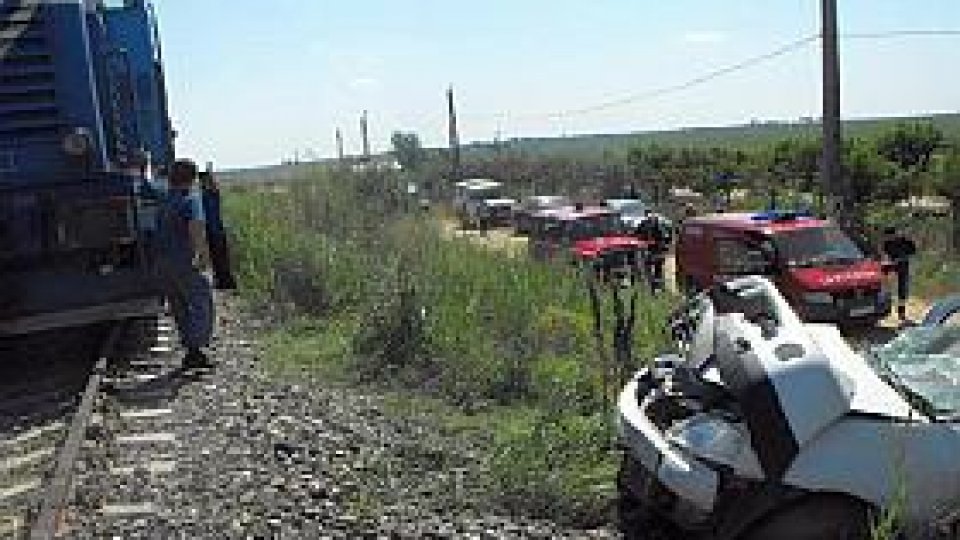 Un nou accident cu victime la o trecere de cale ferată, în Timiş