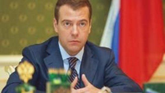 Dmitri Medvedev: Rusia va recreea o marină de război puternică