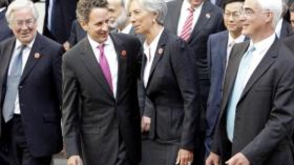 Londra: întâlnire G20