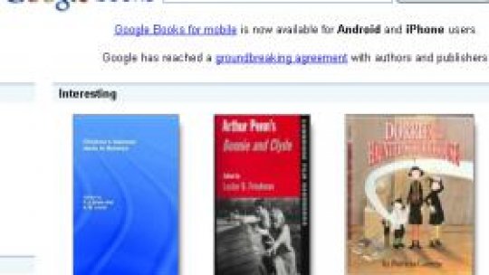 Google face concesii în privinţa cărţilor online