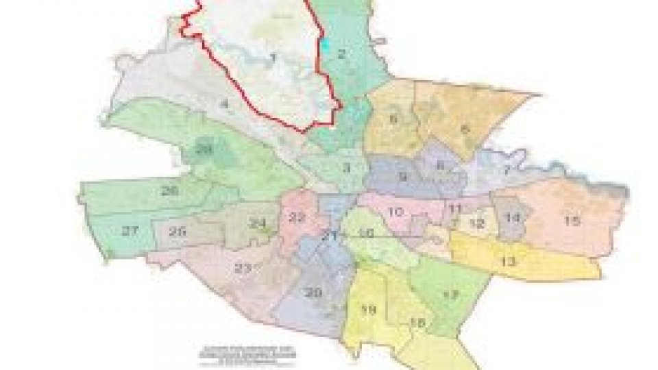 Lista străzilor din Colegiul 1, Bucureşti