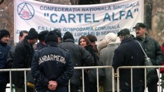 Cartel Alfa ameninţă cu proteste