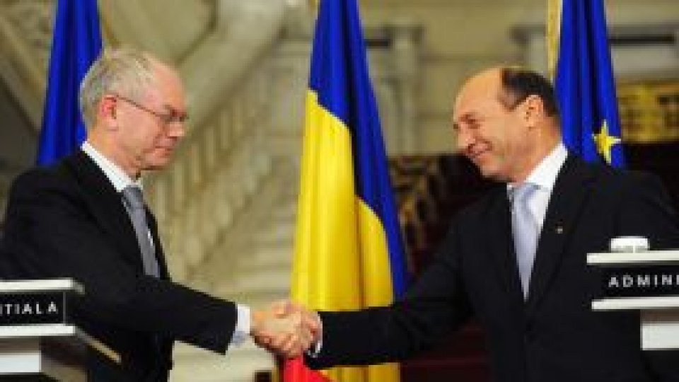 Preşedintele Consiliului European, la Bucureşti