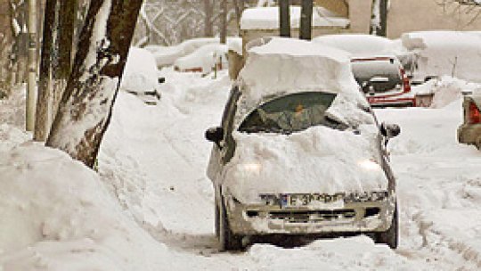 România nu scapă de ger