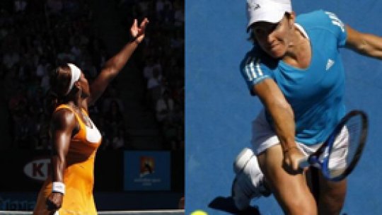 Serena Williams şi Justine Henin în finala Australian Open