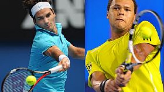Federer vs Tsonga în semifinala Australian Open