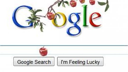 Mărul lui Newton pe Google