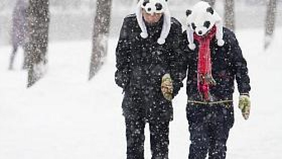 Iarnă grea în China