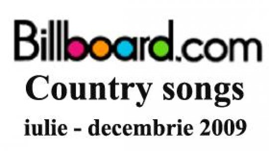 No. 1 Country Songs Billboard 2009 (II)