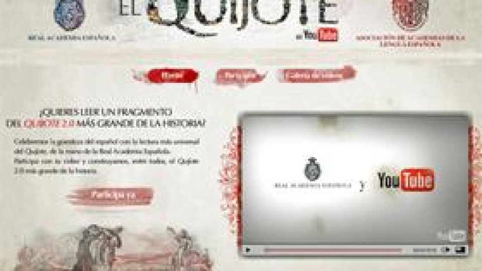 Don  Quijote  ajunge pe YouTube