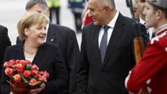 Cancelarul Germaniei vizitează Bulgaria şi România