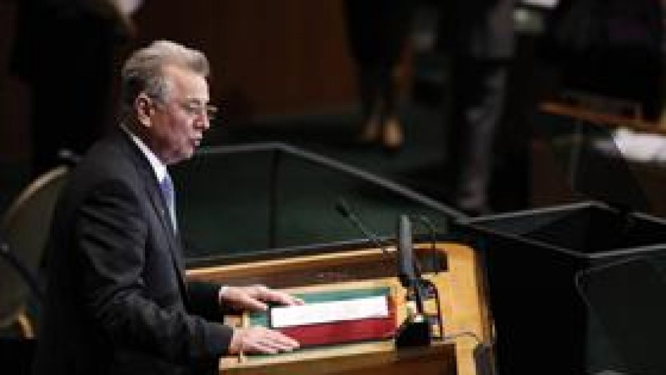 Preşedintele Ungariei, vizită oficială la Bucureşti