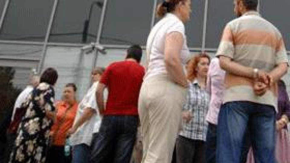 Protest la Consiliul judeţean Constanţa