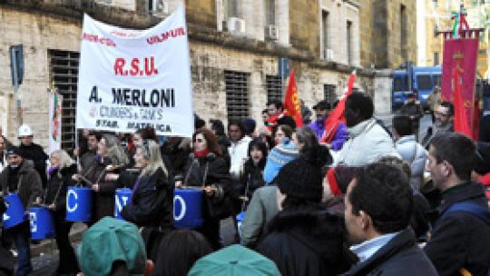 Proteste în şcolile din Italia