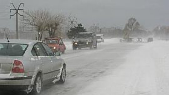 Vremea rea închide DN 1A şi porturile de la Marea Neagră