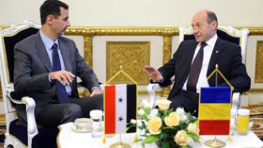 România şi Siria semnează acorduri bilaterale