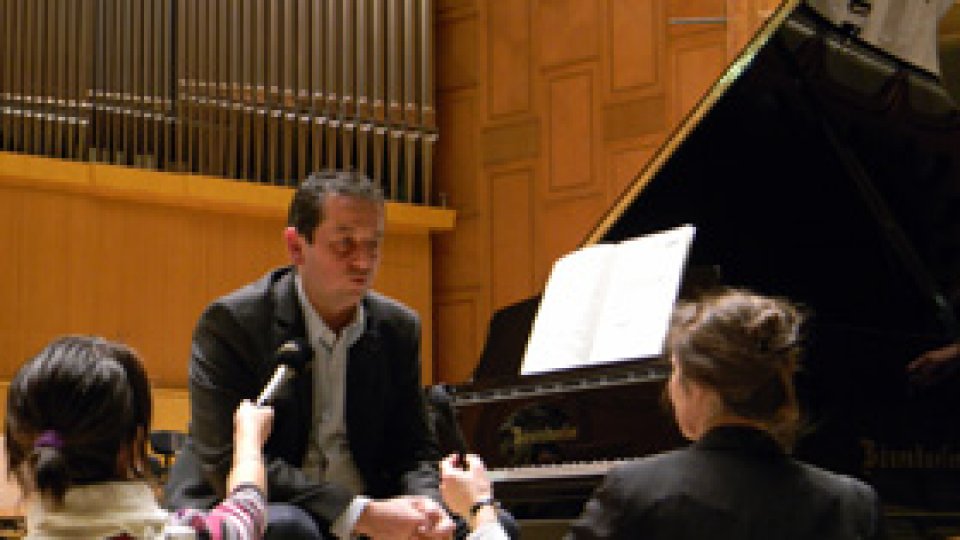 Inaugurarea celui mai nou pian din Romania, la Sala Radio
