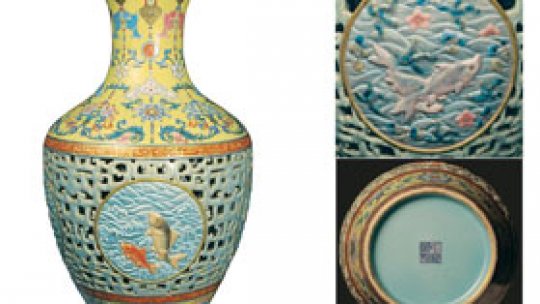 Vas chinezesc de 50 milioane de euro, găsit într-un garaj