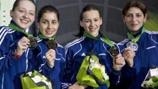 Aur mondial pentru echipa feminină de spadă a României