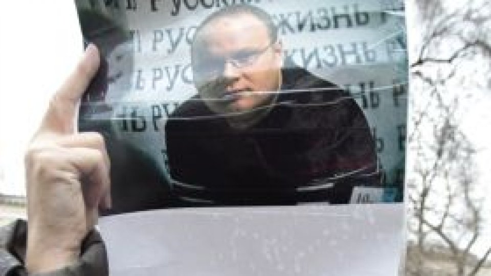 Manifestaţie pentru susţinerea jurnaliştilor agresaţi