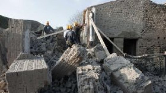 Italia, "expusă catastrofelor naturale"