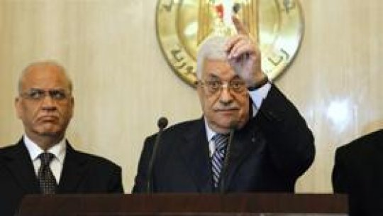 Mahmoud Abbas refuză reluarea discuţiilor cu Israelul