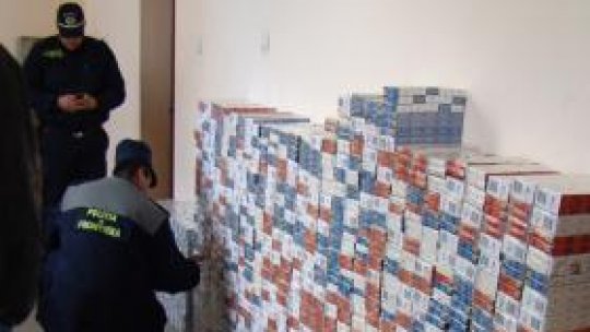 Ţigări de contrabandă, confiscate la Braşov