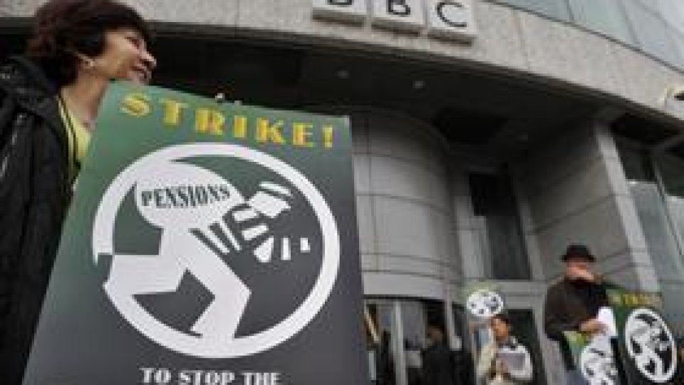 A doua zi de grevă la BBC