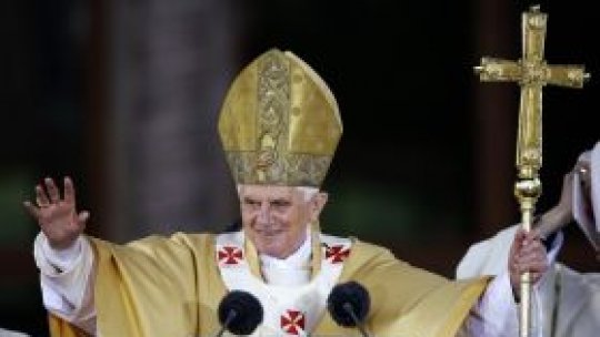 Papa Benedict al XVI-lea a sfinţit catedrala Sagrada Familia