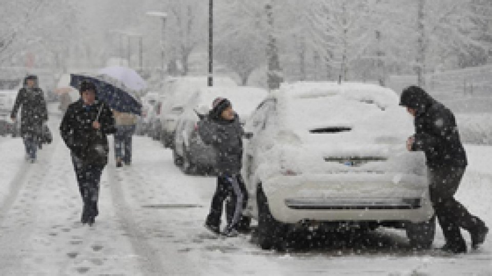 Iarna a luat pe nepregătite autorităţile din Timişoara