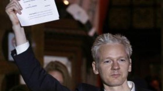 Fondatorul Wikileaks a fost eliberat