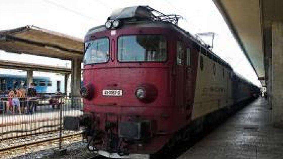 Trafic feroviar întrerupt în Bistriţa