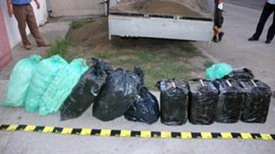 Ţigări şi cafea confiscate în judeţul Satu Mare