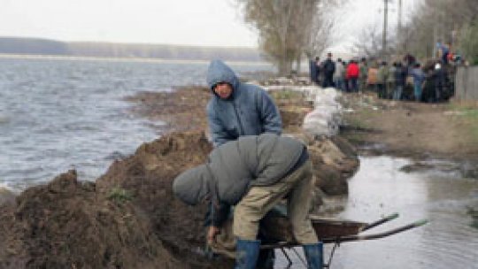 Pericol de inundaţii pe Dunăre