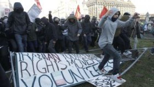 Studenţii londonezi organizează un marş de proporţii