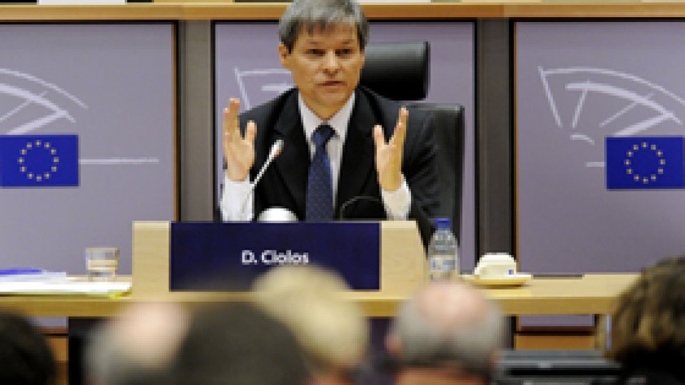 Cioloş, prima vizită în funcția de comisar european