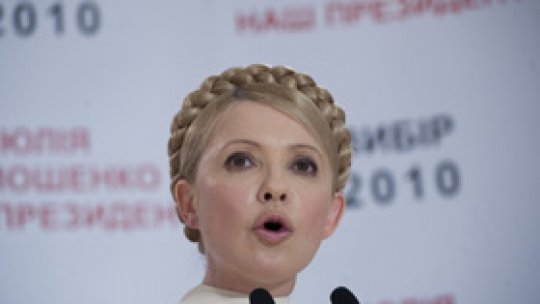 Iulia Timoşenko contestă rezultatul alegerilor din Ucraina