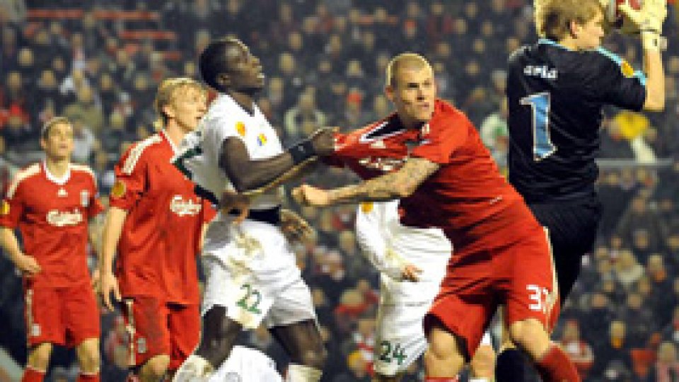 Unirea Urziceni, eliminată de Liverpool