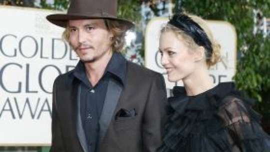 Johnny Depp şi Vanessa Paradis, împreună şi pe marele ecran