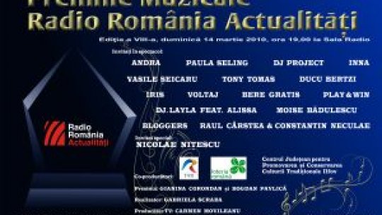 Premiile muzicale Radio România Actualităţi 2010