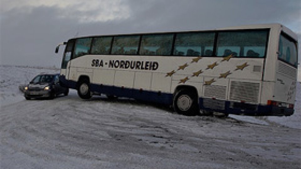 Autocar cu pasageri români, blocat în Bulgaria