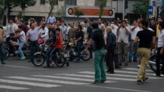 Îngrijorări la Washington privind manifestările din Iran
