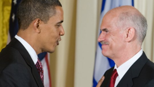 Statele Unite "susţin măsurile Greciei de ieşire din criză"