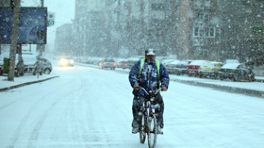 Iarna rămâne în sudul României