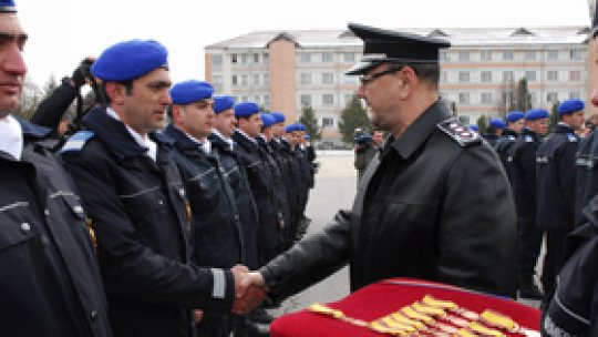 Jandarmi români, decoraţi prin ordin prezidenţial