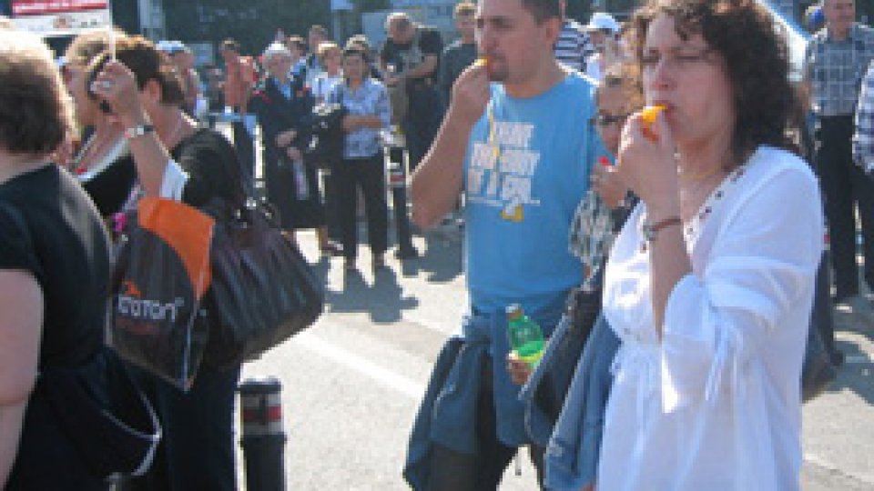 Proteste ale cadrelor didactice