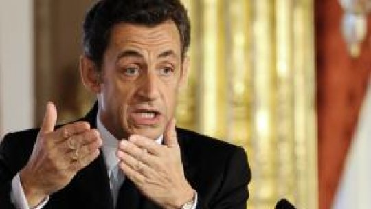Nicolas Sarkozy la Casa Albă